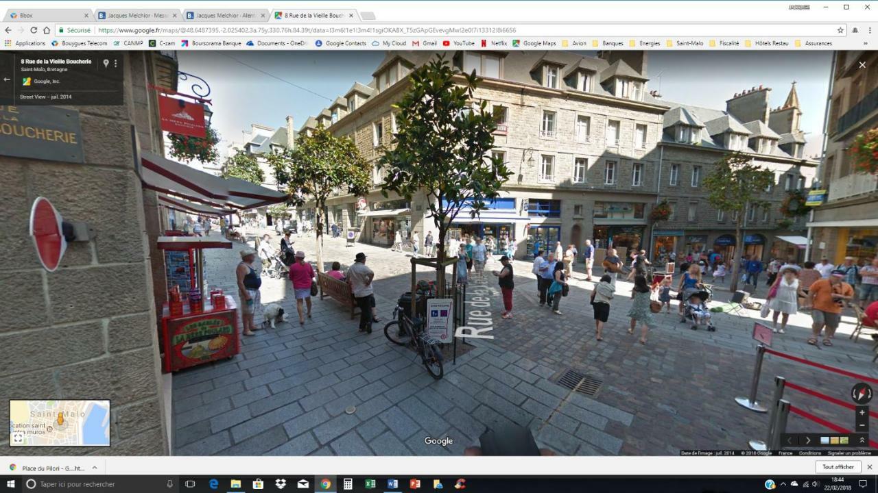 Jacques Melchior Meuble De Tourisme 3 Etoiles Intra Muros 圣马洛 外观 照片